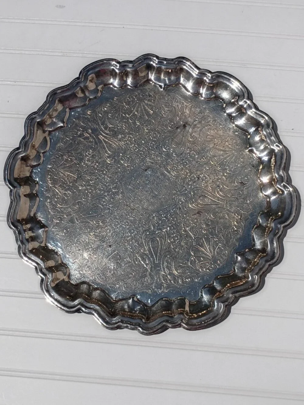 Vintage Silverplate Serving Tray Platter 16